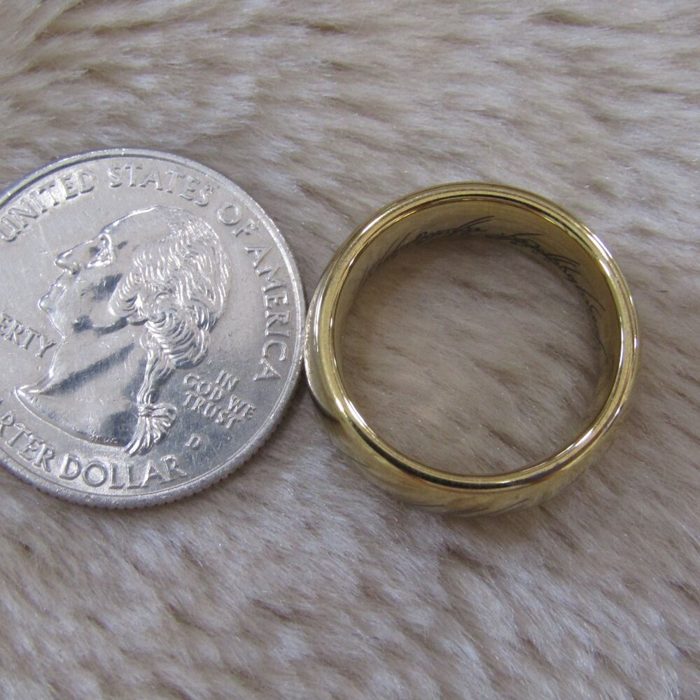 Tungsten "Ruling Ring" - Picture 4 of 7
